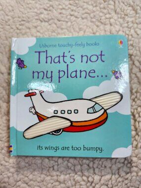 Usborne Thats Not My Plane Touchy Feely Board Book Fiona Watt 2008 Interactive